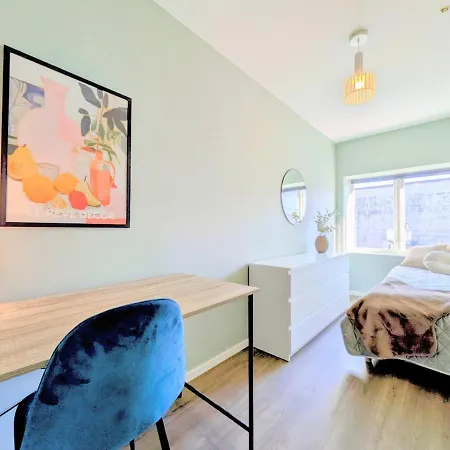 Penthouse In The Middle Of The Center - 5 Bedrooms - Fully Furnnished And Equipped - Parking Apartament Skien