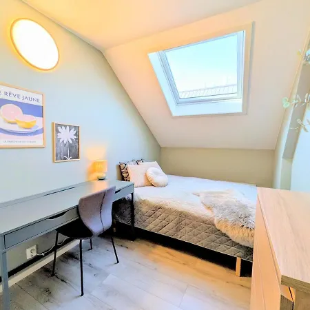 Penthouse In The Middle Of The Center - 5 Bedrooms - Fully Furnnished And Equipped - Parking * Skien
